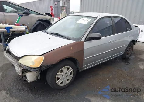 2003 Honda Civic Lx из США, поврежденный, VIN 2HGES16583H563453